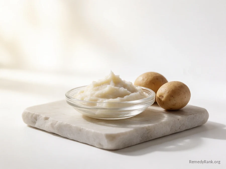 A small mound of pale creamy progesterone cream.